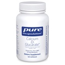 Pure Encapsulations Calcium-D-Glucarate ← Suplemento para apoyar la salud celular en el hígado, los pulmones, el pecho y el colon* Ø 120 Capsules