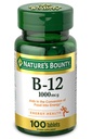 La vitamina B12 de la naturaleza, apoya el metabolismo energético, 1000 mcg, 100 cuenta.