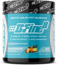 Thermogenic Pre-Workout Energy Powder " Shredding Supplement, Boost Energy Mood " Focus, Sugar Free, Contains Senactiv, Endurance, 300mg Caffeine, N-Acetyl-L-Tyrosine (Hawaiian Punch)