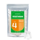 wananfu Tamaño 4 Empty Capsules Vegetariano (1000 Conde), Clear Fillable Veggie Pill Capsules Tamaño 4 para hacer sus propios suplementos