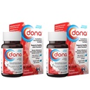 Sulfato de Glucosamina de Dona Crystalline, 750 Mg, Píldoras de suplementos conjuntos para Knee Comfort &amp; Joint Health Support, 750 Mg, 60 Conde (2 Pack).