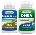 Mejores Naturales Pregnenolona 30 mg " COQ10 100 mg