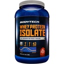 BODYTECH Whey Protein Isolate Powder - Rich Chocolate Flavor - Premium Protein Suplemento para el Crecimiento y la Recuperación del Musculo - Baja Carb y Alta Proteína Fórmula para el Rendimiento (3 libras/ 43 Servimientos)