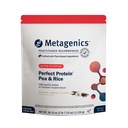 Metagenics Perfect Protein Pea &amp; Rice - Polvo Proteína de base vegetal con 20g Proteínas &amp; 3.5g BCAAs - Apoya el crecimiento muscular " Recuperación - No GMO, libre de gluten, libre de lácteos - Vainilla - 30 Servimientos