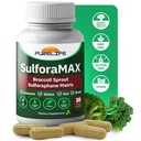 SulforaMAX - Sulforaphane Broccoli Immunity Supplement - [Formerly Regen-X] - Immune Support, Heart, Liver, Brain Health Supplements - Vegan, Non-GMO, 10,000 MCG Sulforaphane (30 cápsulas vegetarianas)