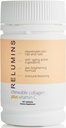 Suplementos de Relumins Collagen para Mujeres &amp; Hombres Collagen Chewable with Silk Peptide, Hyaluronic Acid, CoQ10, " Vitamina C " E - 60 Peach-Flavored Collagen Supplement Tablets per Bottle