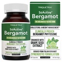 SoActive Bergamot: 2.5X Más Eficacia, Citrus italianos Phytosome - Clínicamente validada Silencio Mejorada con Grape Seed Extract - Apoyos Cholesterol & Weight Management (60 cápsulas)