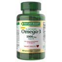La recompensa de la naturaleza Omega 3, omega de base vegetal 3 suplemento de ácido graso, 520mg, soporta la salud corporal entera incluyendo corazón, piel, articulación, 30 Softgeles vegetarianos, alternativa de aceite de pescado