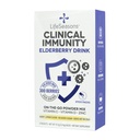 LifeSeasons Clinical Immunity - Elderberry Drink Mix - Protects & Fights for Healthy Immune Response - Immunity Booster - 3X Better Than Vitamin C - Serve Hot or Cold - Vitamina C + D + Zinc - (5 Pack)