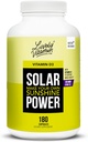 VITAMIN CO. Solar Power Vitamina D3 5000 iu - Patented Vitamin K - MK7 - Immune Balance - Función del cerebro - Mood - Corazón - Estrés - 180 Cuenta