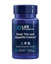 Cuerpo de Extensión de Vida Trim y Control de Appetición, Lemon Verbena, Hibiscus, Peso Saludable, Promueve la Saiedad, Manejo de Peso, Gluten Free, Non-GMO, 1-Daily, Vegetarian, 30 cápsulas