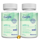 CoQ10 600mg Softgels ← Alta Absorción CoQ10 Ubiquinol Suplemento Silencio Forma reducida Mejorada con Vitamina E &amp; Omega 3 6 9 Silencio Antioxidante Powerhouse Good for Health  120 Softgels