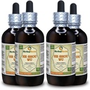 Él Shou Wu, Fo Ti (Polygonum Multiflorum) Tintura, Orgánica Dried Listado Líquido Extracto (Marca: HerbalTerra, Proudly Made in USA) 4x4 fl.oz (4x120 ml)
