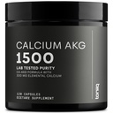 Toniiq 1500mg ultra alta pureza Ca AKG Suplemento - 99% + Altamente purificado y biodisponible Calcio Alpha-Ketoglutarate - Calcio AKG Longevity Suplemento - 120 Ca-AKG Vegetarian Capsules