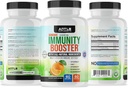 Suplemento de inmunidad,Vitamin C,D3,Zinc,Elderberry,Echinacea Capsules