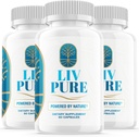 (3 Pack) Liv Pure Powered by Nature Advanced Formula Liver Live Pure Perification Function Suplemento (180 cápsulas)
