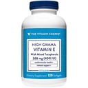 The Vitamin Shoppe Vitamin E 400 IU - Antioxidant Support for Skin Health & Immune Function, Daily Vitamin (120 Softgels)