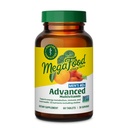 MegaFood Men's 40+ Advanced Multivitamin for Men - Dr-Formulated - Choline, Vitamina B, Vitamina C, Vitamina D, Zinc & Real Food - Brain Health, Immune Support - Vegetarian - 60 Tabs (30 Servings)