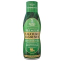 Suplemento de magnesio de calcio líquido de primera calidad promueve los huesos fuertes y los dientes saludables ← Vitamina líquida natural w / calcio, Citrato de magnesio, Boron &amp; Vitamina D3 TEN 98% Max Absorption TEN 16oz, 32 Serv