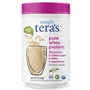 Simplemente tera's Pure Whey Protein Powder - Grass Fed Vanilla Whey Protein Powder, Clean, Made Without Artificial Sweeteners, Non-GMO, Kosher, rBGH-Free, Soy-Free - 24 Oz.