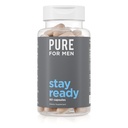 Puro para los hombres Original Limpieza Mantente listo Fiber Suplemento Silencio Ayudas Promocionar la regularidad digestiva  Psyllium Husk, Aloe Vera, Chia Seeds, Flaxseeds ← Proprietary Fórmula ← 60 Vegan Capsules