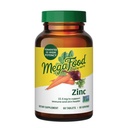 Suplementos MegaFood Zinc - Suplemento Vegan Immune Support Con 22.5 mg Zinc fermentado de alta potencia - Hecho con comida real - Gluten-Free, Kosher - 60 Tablets, 60 Servings