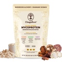 Mycoprotein Mushroom Protein Powder - Vegan Protein, Planta Basada, Superfood, Master Blend of Chaga, Reishi, Turquía Tail, Shiitake, Lions Mane - Vanilla (1.76 lb)