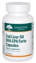 Genestra Brands Cod Liver Oil DHA-EPA Forte Capsules  durable Blend of DHA, EPA, and Vitamins A and D ← 60 Softgels