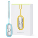 Dispositivo compacto de ayuda para dormir con mano - Herramienta de relajación para mejorar el sueño, el frío " , Intensidad de masaje ajustable, portátil " fácil de cargar(Blue)
