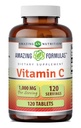 Fórmulas asombrosas Vitamina C 1000 Mg TENIDO Tablets Suplemento No-GMO TENIDO Gluten-Free TEN Made in USA (1 Pack TEN120 Count)