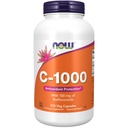 Ahora Suplementos, Vitamina C-1,000 con 100 mg de Bioflavonoides, Protección Antioxidante*, 250 cápsulas de verduras (Pack de 2)