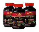 Soporte de próstata ahora - Soporte de próstata 1345MG - Complejo avanzado - Saw Palmetto Hair - 3 botellas (180 cápsulas)