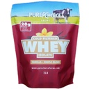 Pure Choice Vainilla Whey Protein Isolate Powder, 28g Protein, Undenatured Whey, 3 Ingredientes, No Fillers Or Sweeteners Artificial. (Vanilla, 2 libras)