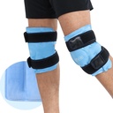 Wraps de hielo REVIX para incomodidad de rodillas, paquetes de hielo de gel reutilizables con compresión fría, paquete frío de rodilla para relajar musculos y articulaciones, funda de propulsión y aplicación sin manos, un conjunto de dos
