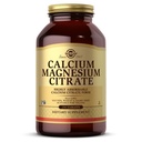 Citrato de magnesio Solgar Calcio, 250 Tabletas - Soportes Huesos saludables " Dientes - Musculoesqueléticos " Apoyo al sistema nervioso - Altamente Absorbable - No GMO y Vegan - 50 Servimientos