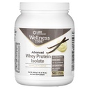 Life Extension Wellness Code® Advanced Whey Protein Isolate (Vanilla), creatina, glutamina, Mix for Muscle Growth & Immune Health, no Sugar Añadido, Gluten Free, Non-GMO, 454 Grams, 20 Servings