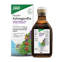 Floradix Ashwagandha Liquid Herbal & Vitamina Fórmula - Suplemento herbal con Ashwagandha Extracto, Vitamina C, B12 &amp; Más - para soporte de estrés - Gentle to Digest - Vegan < Non-GMO - 8,5 fl oz