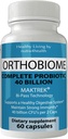 Orthobiome Píldoras Probióticas completas Ortho Biome Capsules Fórmula Boost Metabolismo Suplemento Píldoras para una mejor digestión para detener la ruborización, el estreñimiento y aliviar la flatulencia Gas