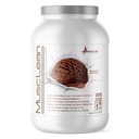 Nutrición metabólica - Musclean - Milkshake, Whey High Protein Meal Replacement, Mantenimiento Nutrición, Baja Carb, Keto Diet, Enzimas digestivas, Chocolate, 2,5 libras (25 ser)