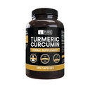 PURE ORIGINAL INGREDIENTES Curcumin Turmeric (365 cápsulas) No hay magnesio o artillería de arroz, siempre puro, lab verificado