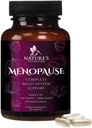 Suplementos de menopausia para Mujeres con Cohosh Negro - Flash caliente y apoyo hormonal para las mujeres, vitaminas Alivio de la menopausia natural Apoyo Sudoración de la noche leve &amp; Balance, No GMO &amp; Gluten Gratis - 60 cápsulas