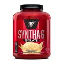 BSN SYNTHA-6 ISOLATE Protein Powder, Whey Protein Isolate, Milk Protein Isolate, Flavor: Vanilla Ice Cream, 48 porciones