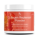 Collagen de belleza de reserva Replenish Powder - Colágeno de no-gusto para el crecimiento del cabello de la piel radiante - Mezcla fácilmente en líquido o smoothie - 2,5 oz