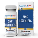 Fuente superior Zinc Lozenjets - Immune System Support Supplement - Trace Mineral Supplement Aids Systems & Functions - Zinc Supplement for Women &amp; Men - 60 Instant Dissolve Tablets