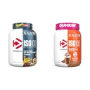 Dymatize ISO100 Hydrolyzed Protein Powder & ISO100 Hydrolyzed Protein Powder en Dunkin' Mocha Latte Flavor