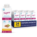 Afeitado de Nutrición Nepro para Personas en Diálisis, 19g Proteína, 420 Calories, Butter Pecan, 8 fl oz, Pack de 24