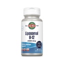 KAL Liposomal Vitamina B12 2500 mcg, Alta Absorción, Tecnología Liposomal, Soporte de Energía Celular, Capsules Vegan, Gratuito Gluten, Hecho Sin Soy, 30 Servimientos