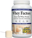 Factores Whey por Factores Naturales, Grass Fed Whey Protein Concentrate, Aids Muscle Development and Immune Health, French Vanilla, 2 lb