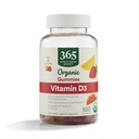 365 by Whole Foods Market, Organic Vitamin D3 Gummy, 160 Cuenta