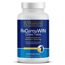 Rix Vitaminas CurcuWIN - Curcumin for Dogs & Cats - Vitaminas y Suplementos, Alivio de la Alergia - Proporciona Apoyo Inmunitario &amp; Ayuda Digestiva Apoyo - Suplemento Conjunto - 90ct